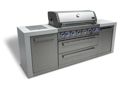 Mont Alpi 6 Burner Deluxe Island Grill - MAi805-D