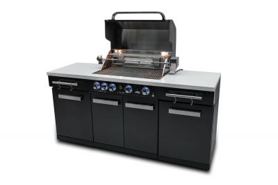 Mont Alpi Island Grill in Black Stainless Steel - MA-957