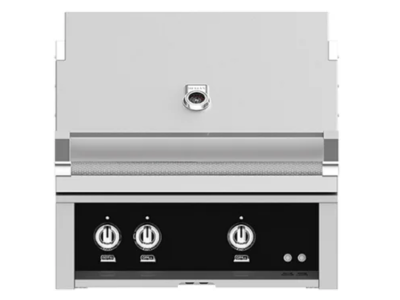 30" Hestan Outdoor Built-In Grill With Natural Gas in Stealth - GSBR30-NG-BK