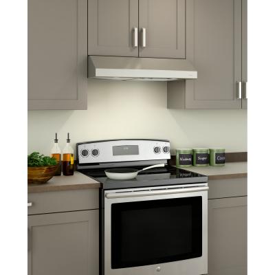 30" Broan Under Cabinet Range Hood With 300 Max Blower CFM In Stainless Steel - NCS330SSC