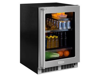 24" Marvel Professional Beverage Refrigerator with Drawer - MP24BRF4RP