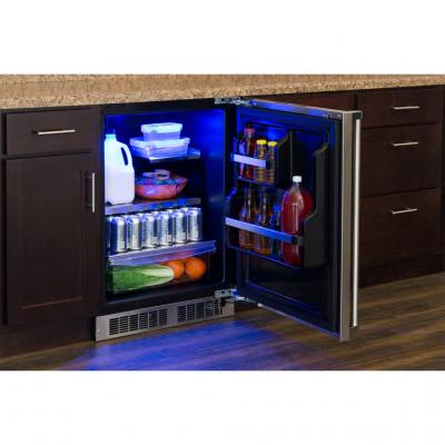 24" Marvel Professional All Refrigerator with Drawer Storage - MP24RAS4LS