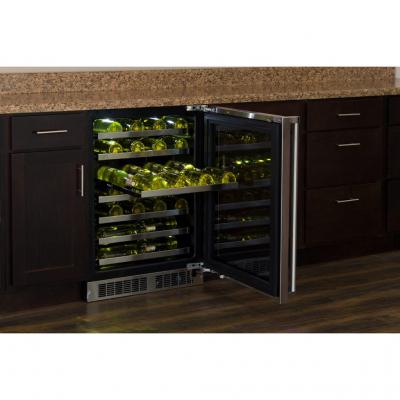 24" Marvel Professional High Efficiency Single Zone Wine Refrigerator - MP24WSG5LS