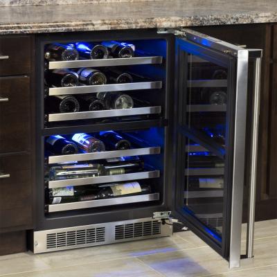 24" Marvel Professional High Efficiency Dual Zone Wine Refrigerator - MP24WDF5RP