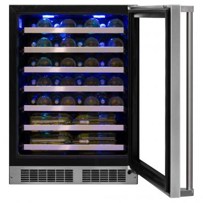 24" Marvel Professional Single Zone Wine Refrigerator with Hinge Pin - MP24WSG0RS