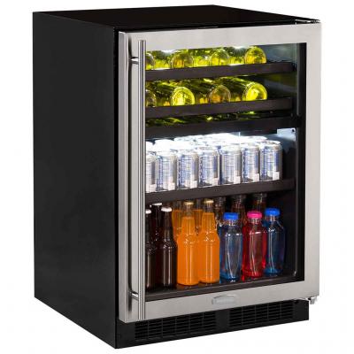 24" Marvel Dual Zone Wine and Beverage Center - ML24WBP2LP