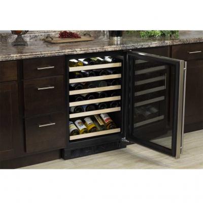 24" Marvel High Efficiency Single Zone Wine Refrigerator - ML24WSG3RS