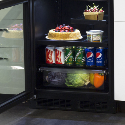 24" Marvel 4.9 Cu. Ft. Low Profile Built-In Beverage Center  - MABV224-SG31A