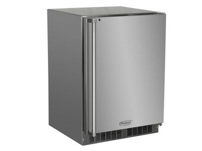 24" Marvel Outdoor Refrigerator with Door Storage - MO24RAS2RS