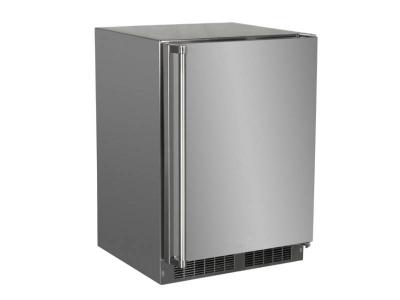 24" Marvel Oudoor 4.9 Cu. Ft. Built-In Refrigerator Freezer - MORF224-SS31A