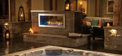 Napoleon Galaxy Outdoor Gas Fireplace - GSS48ST