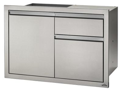 Napoleon 36" X 24" Single Door And Waste Bin Drawer - BI-3624-1D1W