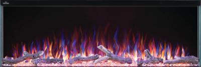 50" Napoleon Trivista Primis 50 Three-Sided Built-in Electric Fireplace - NEFB50H-3SV