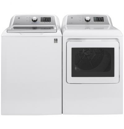 27" GE 4.8  Cu. Ft. Capacity Washer With Sanitize - GTW720BSNWS