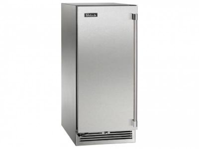 15" Perlick Outdoor Signature Series Beverage Center Solid Stainless Steel Door -  HP15BO41L