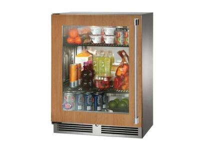 24" Perlick 3.1 Cu. Ft. Signature Series Shallow Depth Outdoor Refrigerator - HH24RO44LL