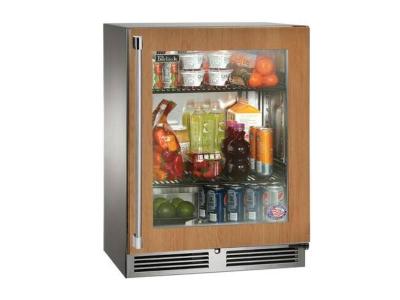 24" Perlick 3.1 Cu. Ft. Signature Series Shallow Depth Outdoor Refrigerator - HH24RO44RL