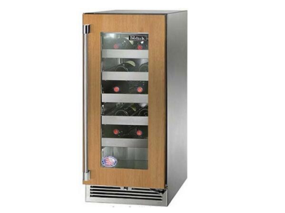 15" Perlick Signature Series Outdoor Built-In Wine Cooler - HP15WM43RL