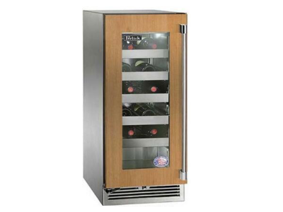 15" Perlick Signature Series Outdoor Built-In Wine Cooler - HP15WM44L