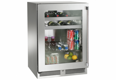 24" Perlick Signature Series Outdoor Built-In Beverage Center - HP24BM41L