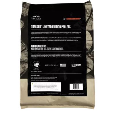 Traeger Limited Edition Turkey Blend Hardwood Pellets With Orange Brine And Turkey Rub Kit - PEL351