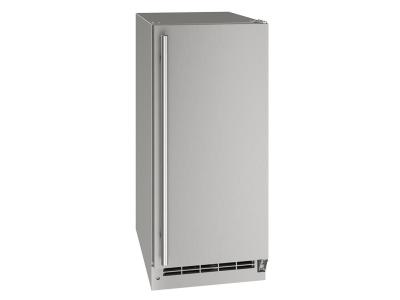 15" U-Line Outdoor Series Freestanding and Built-In Ice Maker - UONP115SS01A