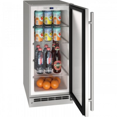 15" U-Line Outdoor Series Compact Refrigerator - UORE115SS01A