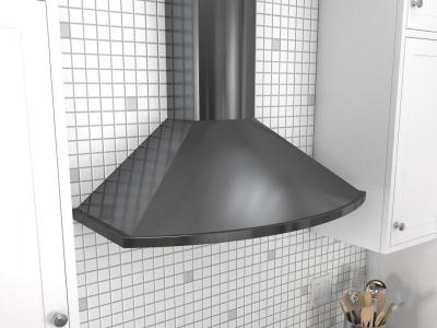 36" Zephyr Savona Wall Mount Chimney Hood with Recirculating Option - ZSAM90DBS