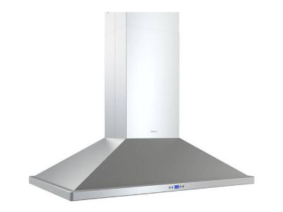 42" Zephyr Napoli Island Mount Chimney Range Hood with 715 CFM Internal Blower - ZNAE42CS