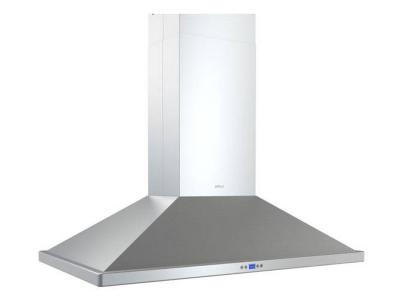 36" Zephyr  Island Mount Chimney Range Hood with 715 CFM Internal Blower - ZNAM90CS