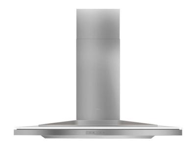 42" Zephyr Designer Series Layers Wall Mount Chimney Range Hood With White Glass - ALAE42BWX