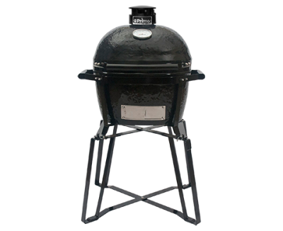 Primo Oval Junior Ceramic Kamado Charcoal Grill - Junior Charcoal