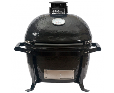 Primo Oval Junior Ceramic Kamado Charcoal Grill - Junior Charcoal