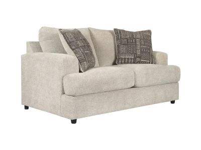 Signature Design by Ashley Soletren Loveseat Stone - 9510435 