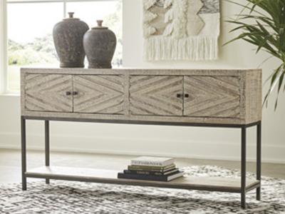 Signature Design by Ashley Roanley Console Sofa Table A4000262 Distressed White