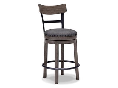 Signature Design by Ashley Caitbrook UPH Swivel Barstool (1/CN) D388-224 Gray