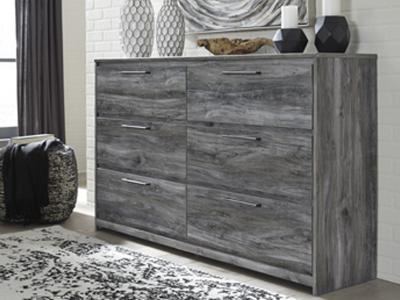 Signature Design by Ashley Baystorm Six Drawer Dresser in Gray - B221-31 