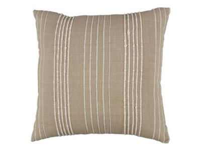 Signature Design by Ashley Benbert Pillow (4/CS) in Tan/White - A1000958