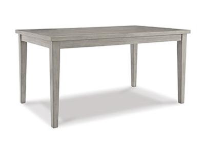 Signature Design by Ashley Parellen Rectangular Dining Room Table D291-25 Gray