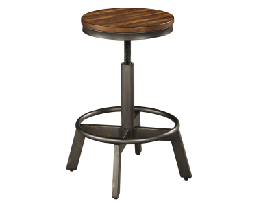 Signature Design by Ashley Torjin Swivel Stool  D440-024 Brown/Gray