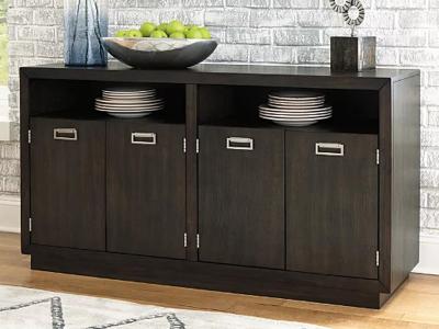 Signature Design by Ashley Hyndell Dining Room Server D731-60 Dark Brown