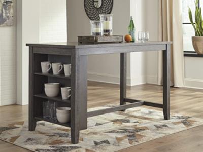 Signature Design by Ashley Caitbrook RECT Dining Room Counter Table D388-13 Gray