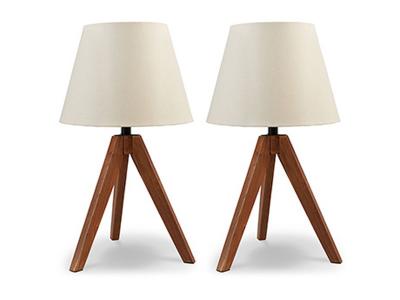 Signature Design by Ashley Laifland Wood Table Lamp L329084 Brown