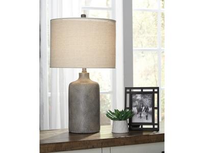 Signature Design by Ashley Linus Ceramic Table Lamp (1/CN) L117964 Antique Black