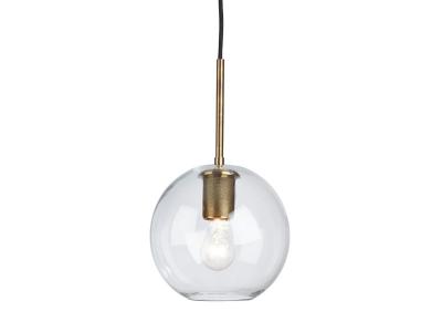 Signature Design by Ashley Cordunn Glass Pendant Light (1/CN) L000978 Clear/Brass