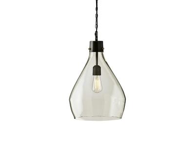 Signature Design by Ashley Avalbane Glass Pendant Light (1/CN) L000468 Clear/Gray