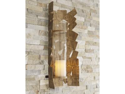 Signature Design by Ashley Jailene Wall Sconce A8010187 Antique Gold