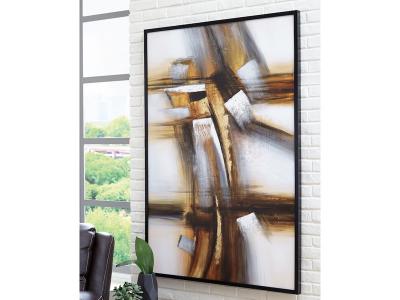 Signature Design by Ashley Trenick Wall Art A8000318 Gray/Brown/Black