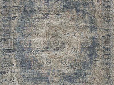 Signature Design by Ashley South Large Rug in Blue/Beige - R402721