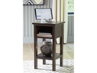 Signature Design by Ashley Marnville Accent Table A4000089 Dark Brown